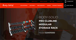 Desktop Screenshot of bodysolidindia.com